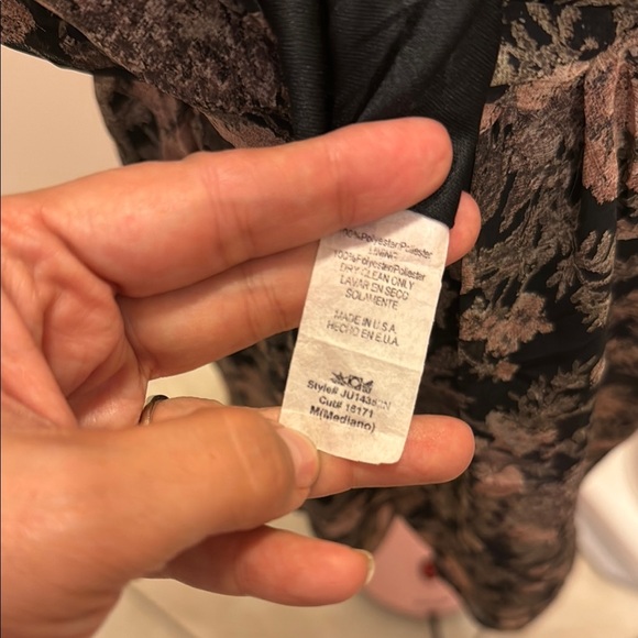 Phanuel Pink and Cream Asymmetrical Jumpsuit - Picture 4 of 4